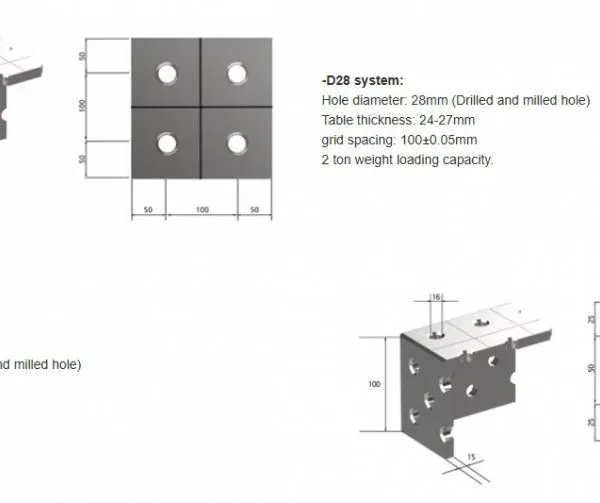 Junyuan Civil Air Defense Welding Platform, Robotic Arm Welding Platform, Anti-deformation and High Wear-resistant Gray Cast Iron Platform, Large Quantity of Stock Available, Physical Factory photo-3