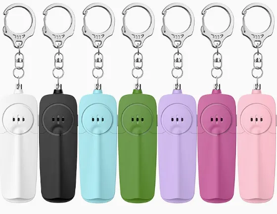 Self-Defense and Anti-Rape Device / Flashlight Keychain Personal Alarm for Outdoor Use(wechat:13510231336)