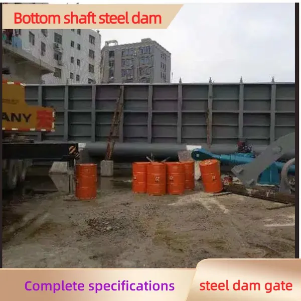Steel Dam for Reservoir Power Station, High-quality Large-span Bottom-shaft Driven Flap Gate photo-5
