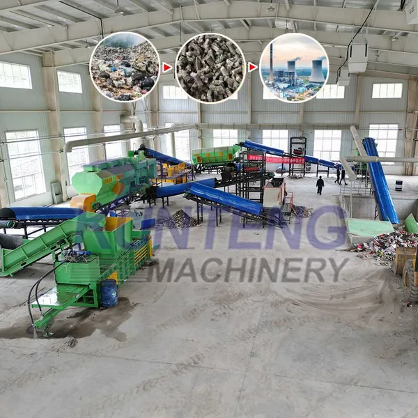 Integrated Waste to Energy Power Plants Waste Processor Garbage Sorting Recycling Machine Waste Management System EPC
