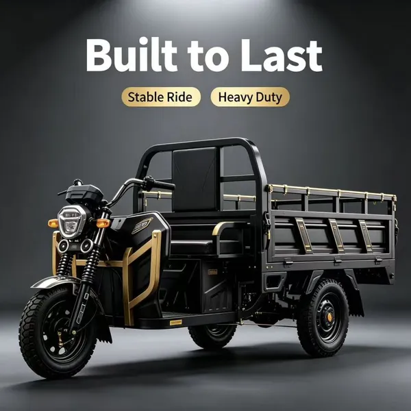 Multifunctional Adult Electric Tricycle CCC CE Certified Lithium Lead Acid Battery Heavy Load 3 Wheel Trike for Farm Delivery Transport