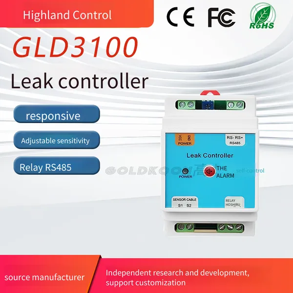 Liquid Leakage Controller, Gaodi Automatic Control, Rs485 High Sensitivity, Semiconductor Liquid Leakage Detection for Computer Rooms