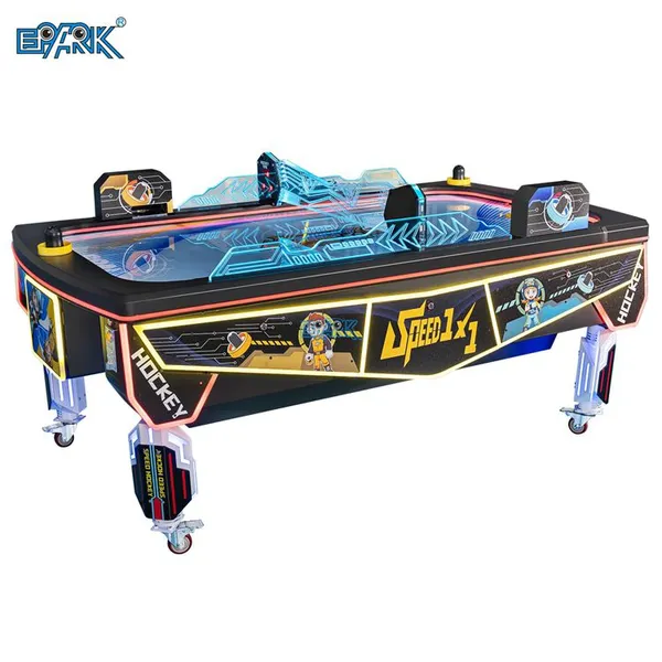 Air Hockey Table Interstellar Hockey Commercial Arcade Sports Game With Electronic Scoring for FECs Game Centers and Shopping Malls