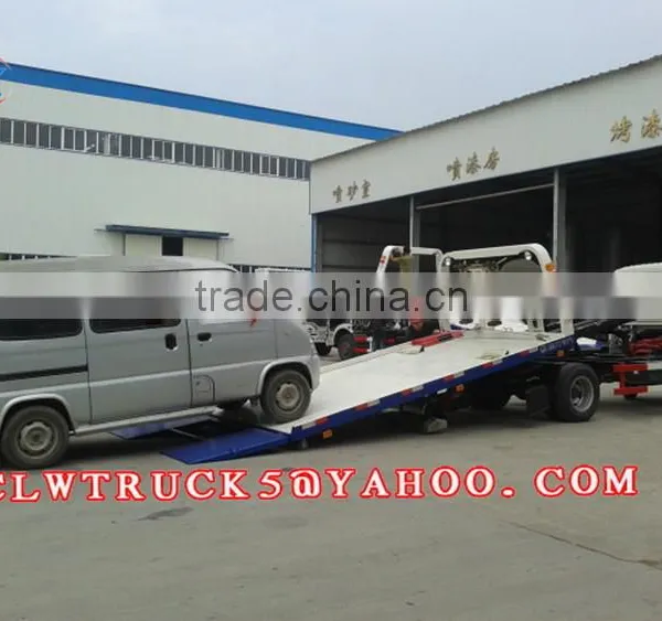 EuroIV 4-5t China Tow Truck Platform for Sale,Dongfeng Small 4X2 Tow Truck for Sale photo-6