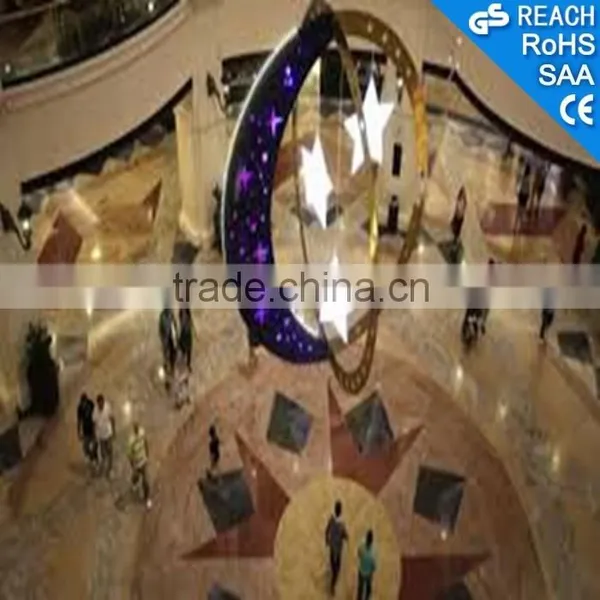 Atrium Decoration Hanging Ramadan Moon Decoration for Shopping Mall