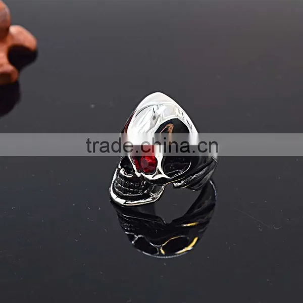 Hot Sale Wholesale Products Stainless Steel Skull Cool Sex Rings for Men photo-4