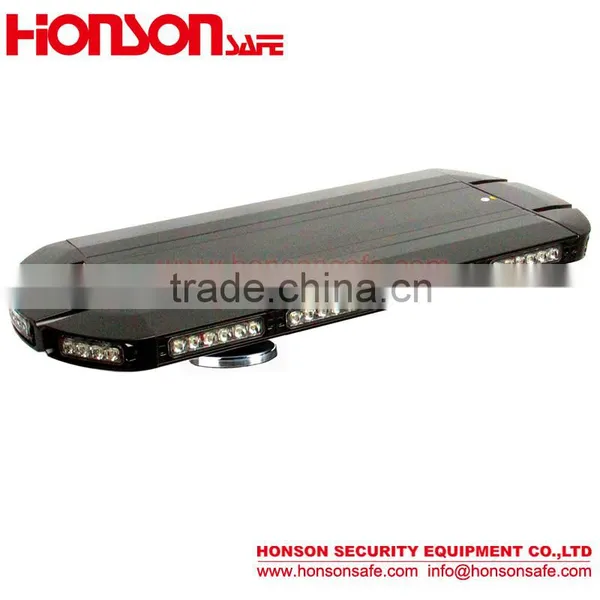 3W Amber LED Automobiles Emergency Flashing Warning Mini Lightbar HSM-646