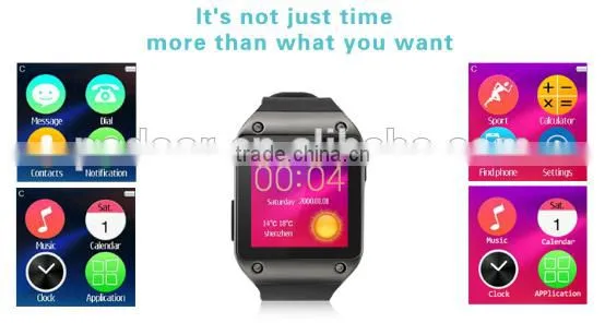 Bluetooth Watch 2016 Wholesale Promotion Smart Watch Best Android Smart Watch 2016