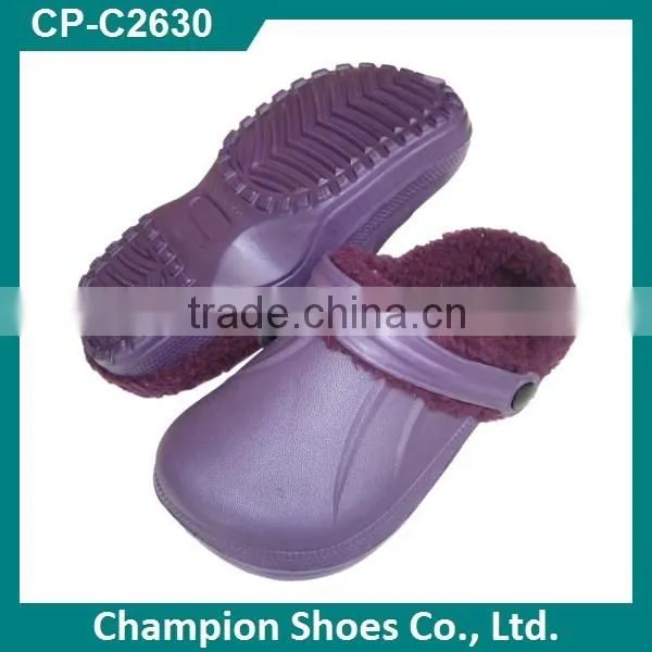 Sheepskin Slipper Eco-friendly Eva Shoe photo-6
