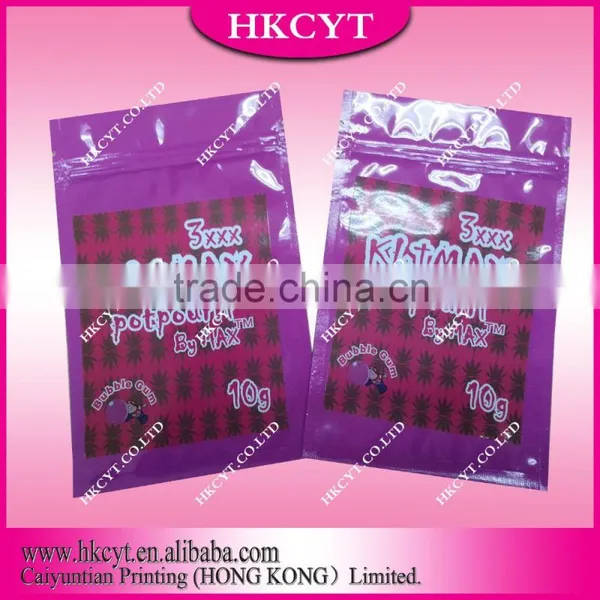 New Style Dafuq 10g Herbal Incense Bag Spice Zipper Bag photo-2