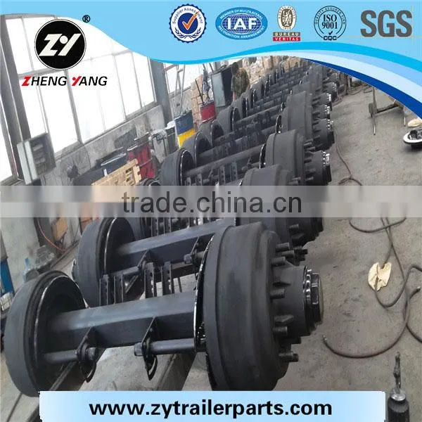 BPM Trailer Axle Series High Quality Germany Axle for Sale/Germany Axle 16t Semi- Trailer Bogie Suspension photo-3