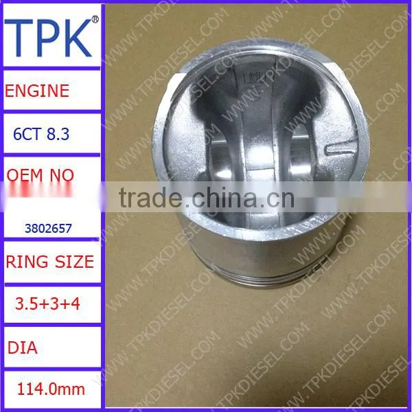 6CT,6CT8.3 PISTON KIT 3929161 3802657, 325 HP photo-2
