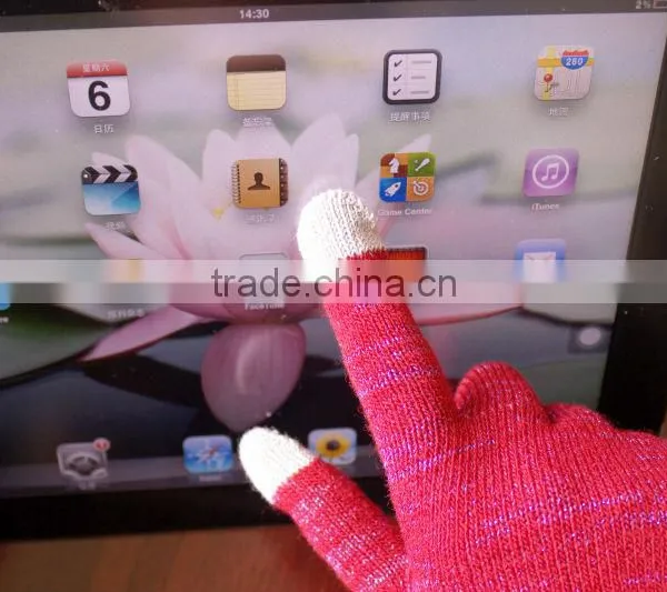 Smartphone Gloves/ Touch Screen Gloves/ Knitted Bluetooth Gloves photo-5