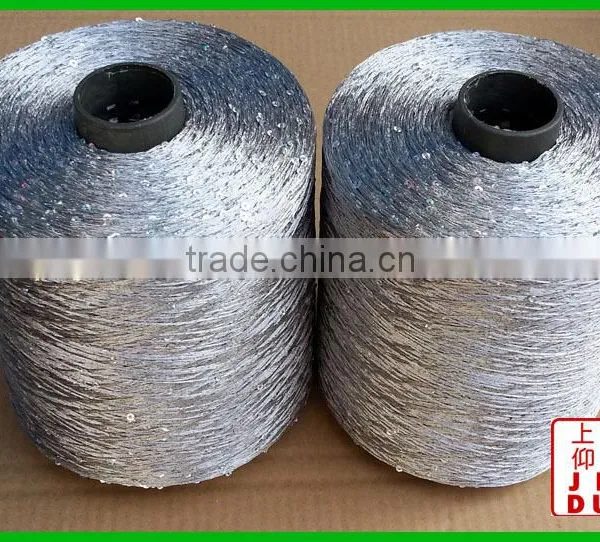 JD Nylon Yarn With 3mm /2.5mm/2mm Sequin