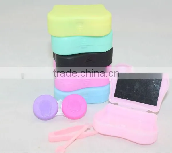 Travel Kit Fda Approved Trading Card Display Contact Kit Lens Case photo-3