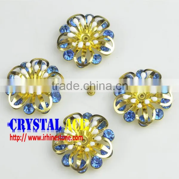 Flower Metal in Different Colors for Leather Decoration in China photo-2