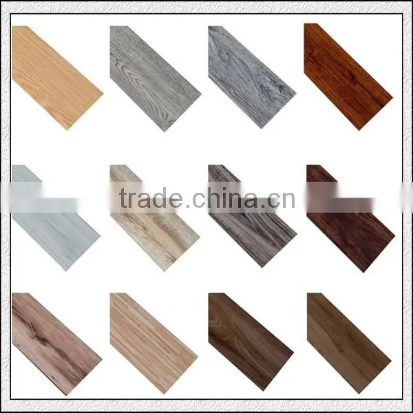 Wood Looking Pvc Plank Flooring Self Adhesive Vinyl Flooring, Pvc Vinyl Floor Tile photo-5