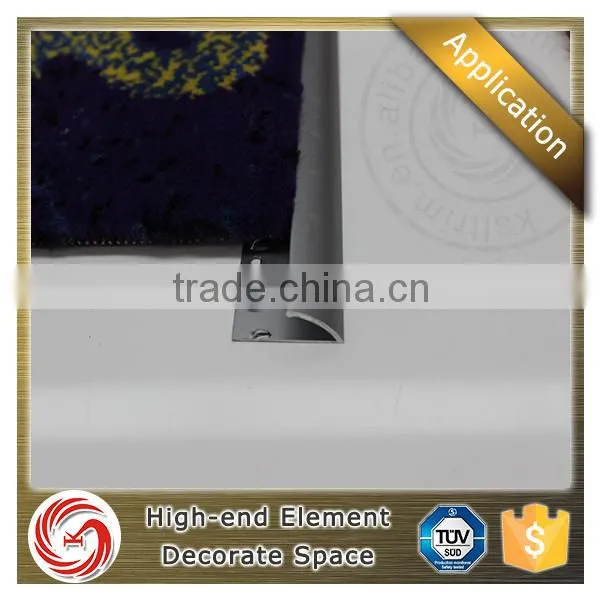 2016 New Flooring Tiles 6063 Aluminium Carpet Edge Trim Aluminum Carpet Transition Strips photo-3