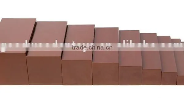 Montessori Sensorial Toys Small Brown Stair Wood Educational Toys photo-5
