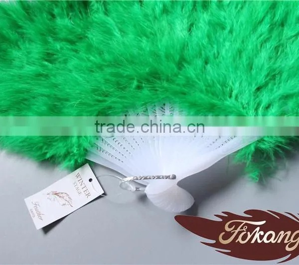 Party Supplies Party Fan And Turkey Feather Fan For Halloween Costumes photo-5
