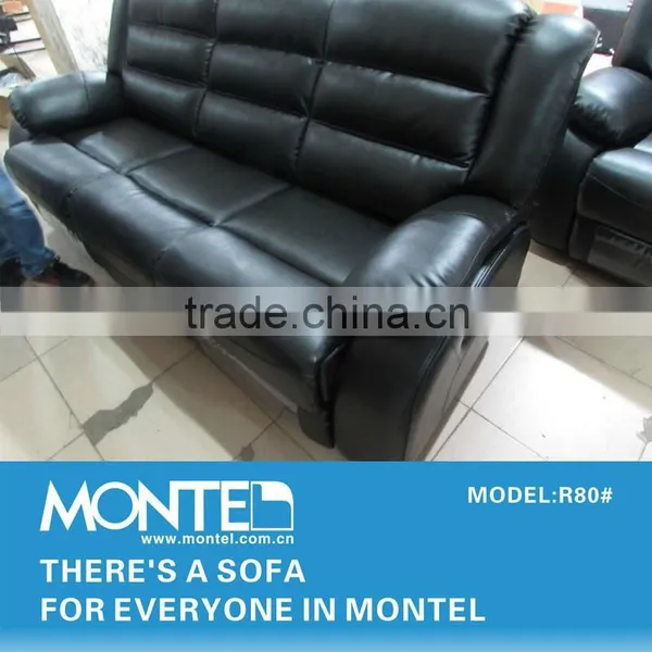 Two Seats Double Seat Reclining Chair Reclining 3 Seat Sofa photo-6