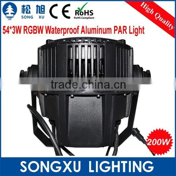 54x3w Rgbw High Quality Waterproof Led Par Stage Lights photo-5