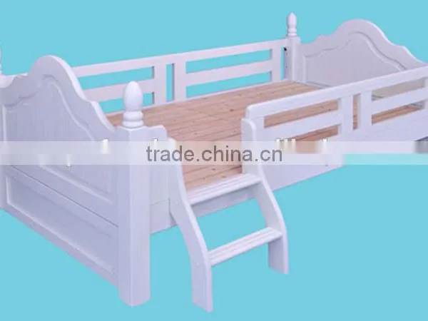 The Nobel Series Trundle Bed for Kids White Color Bedroom Furniture SP-ZC101S photo-2