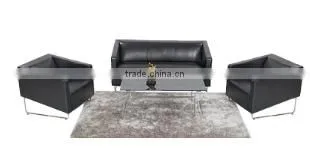 Cheap Office Sofa With PU Cover photo-2
