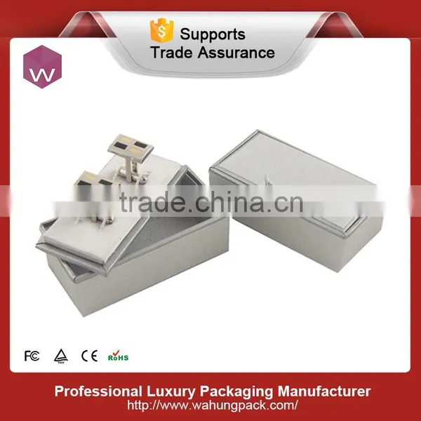 Hot Sale Luxury Leather Cufflink Case photo-3