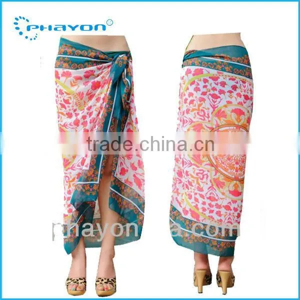 <OEM&ODM>exotic Women Beach Sarong One Piece Beach Towel Sarong
