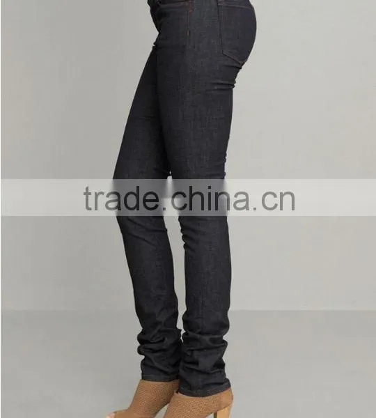 2016 Dark Wash Skinny Jean High Waisted Jeans photo-3