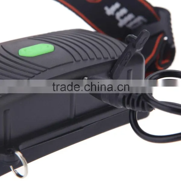 2000LM Zoomable U2 LED Headlight 3-Mode Adjustable Headlamp Light With Car Charger for Bicycle Camping Hiking photo-6
