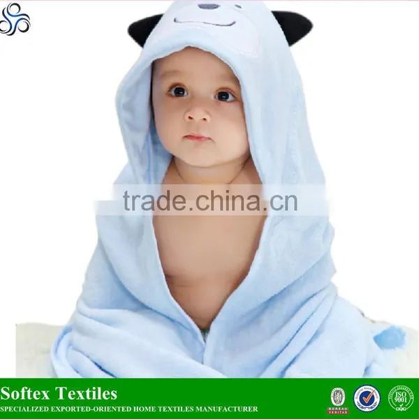 Colorful Hooded Baby Towel Bamboo photo-4