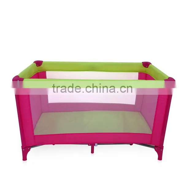 Portable Baby Child Travel Cot 2-in-1 Infant Playpen Bed Bassinet photo-4