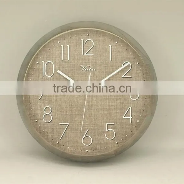 New Arrival New Design Wood Wall Clock With Glass Lens 25415 photo-3