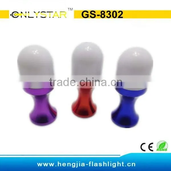 GS-8302 Aluminum+ABS Best Wine Glass 5 Led Flashlight Torch From China