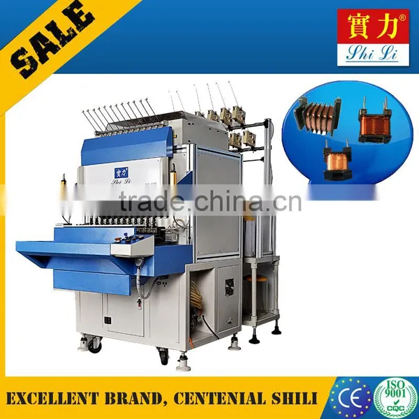 SHL210-12 Full Automatic Transformer Bobbin Plastic Coil Winding Machine photo-2