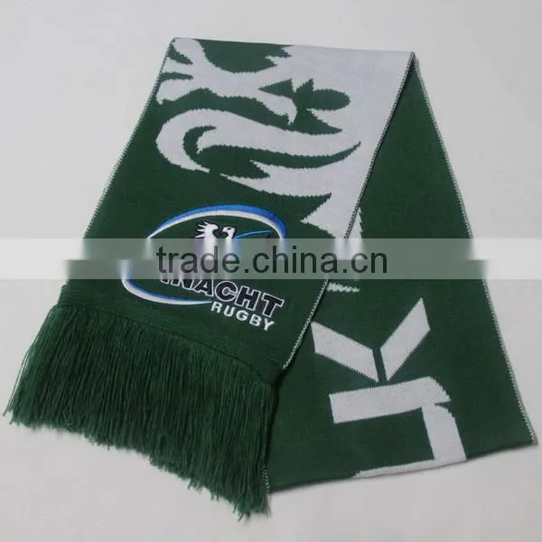 SPORTS SCARF FOOTBALL TEAM SCARF WITH JACQUARD PATTERN photo-2
