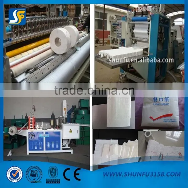 Newest Full Automatic High Speed Facial Tissue Paper Machine photo-5