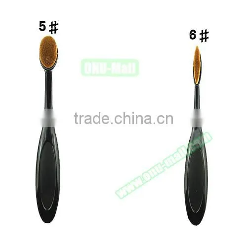 Best Selling Products Cosmetics Makeup Brush Set China Supplier, 10pcs Travel Toothbrush Oval Makeup Brush Free Samples Quality Choice photo-4