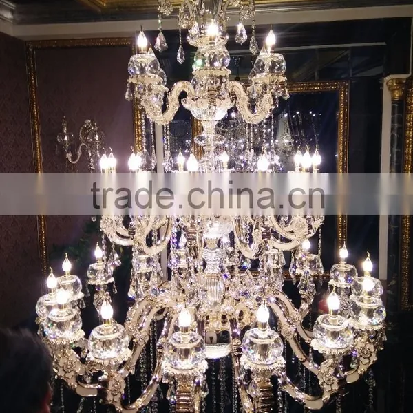 Customized Large China K9 Crystal Chandelier Lighting for Hotel Hall/Villa photo-4