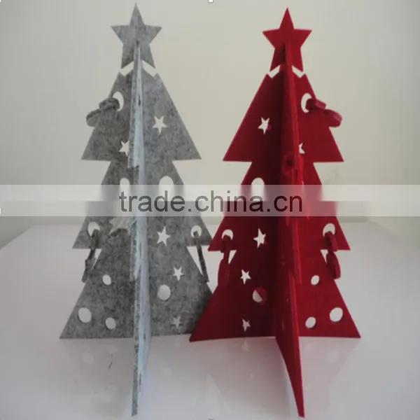 Felt Christmas tree, Felt Christmas decorations