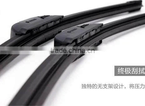 One Pair Front Window Windshield Windscreen Wiper Blade for Any Cars photo-3