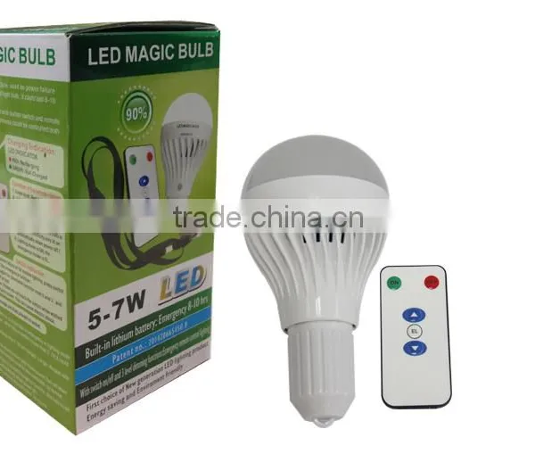 3W/5W/7W/9W/12W/15W/18W/20W/24W/36W/50W PC Cover Led Rechargeable Emergency Light Bulb photo-5
