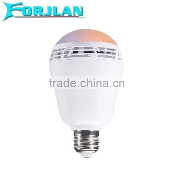 App Control Rgb Best Quality Bluetooth Led Bulb Speaker Bluetooth Bulb Lamp photo-6