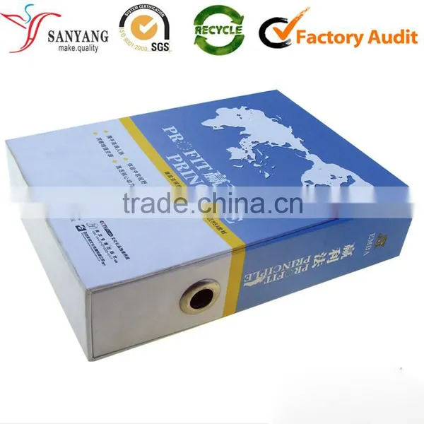 Cheap CMYK 4 Color Printing Solid Pull Out Paper Packaging Box photo-3