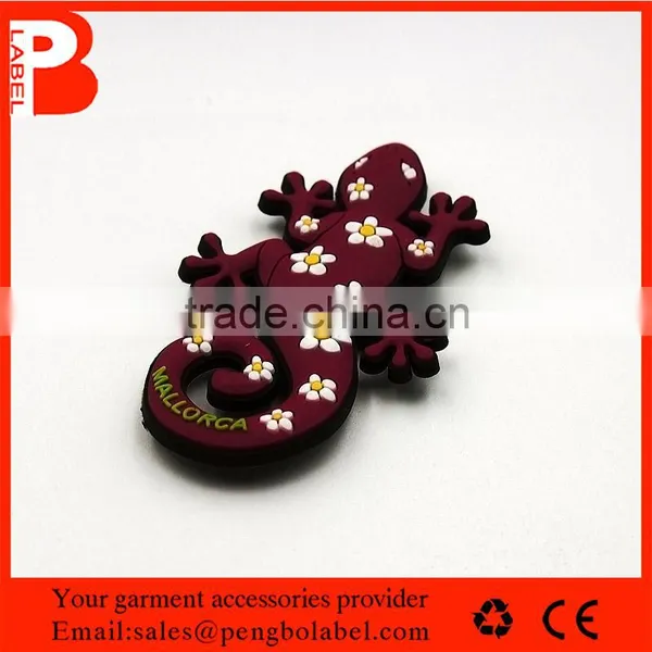Cute Personalized Embossing 3D PVC Rubber Patches for Kid Toys Gifts photo-2
