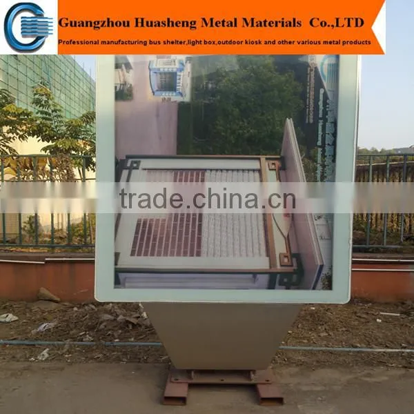 Prefab Led Advertising Light Box With Post,stainless Steel Led Advertising Light Box photo-6