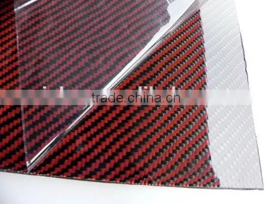 Red Carbon Fiber Sheet photo-4
