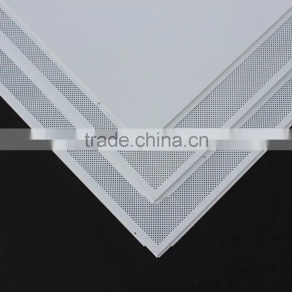 600 * 600 Suspended Metal Tile Ceiling Aluminum Ceiling Board Lay In Ceiling photo-3